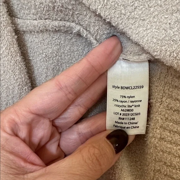 Barefoot Dreams Cozychic Ulta Lite Open Front Cardigan - Picture 11 of 11